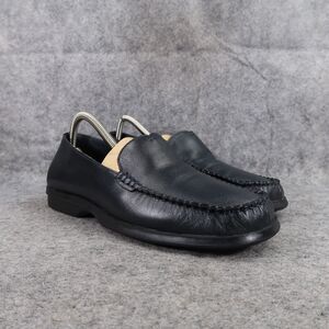 High Sierra Shoes Womens 8 Loafer Moccasin Leather Casual Career Blue Meredith